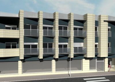 2005-EDIFICIO DE 21 VIVIENDAS Y LOCALES COMERCIALES EN MALAGÓN (CIUDAD REAL)